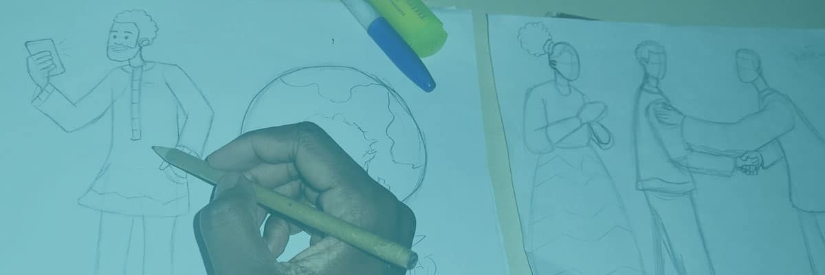 Storyboard for a motion video