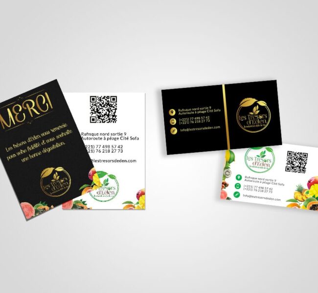 LES TRESORS D'EDEN dépliant